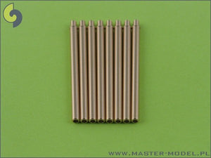 Master AM-32-004 P-47 Thunderbolt .50 Browning M2 barrels (8pcs) 1/32