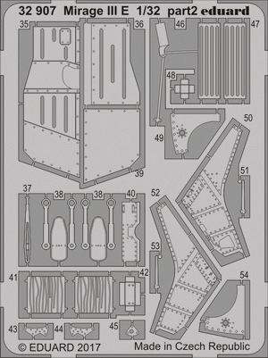 Eduard 32907 Mirage III E ITALERI 1/32 – Bild 2