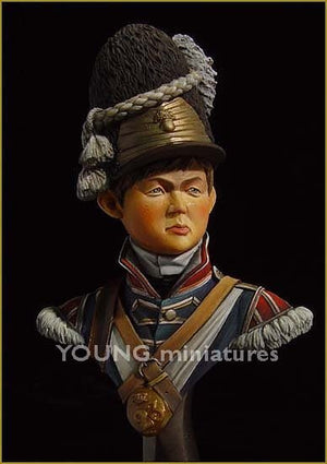 Young Miniatures YH1802 DRUMMER BOY 23RD FOOT ROYAL WELSH FUSILEERS 1/10 – imagen 2