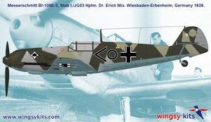 Wingsy Kits D5-08 German WWII Fighter MESSERSCHMITT Bf 109 E-3 1/48 – imagen 16
