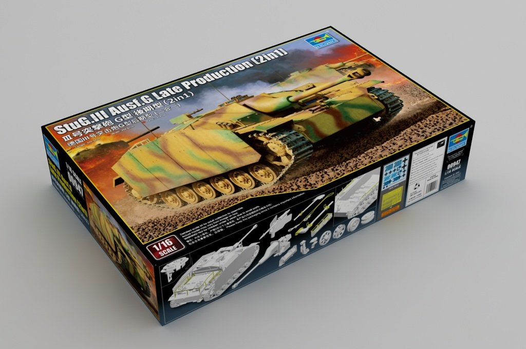 Trumpeter 00947 Germany III Assault Gun Type G Late Model (2 in 1) 1/16 – imagen 2