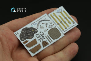 Quinta Studio QD32206 I-16 Type 24/28 3D-Printed coloured Interior on decal paper (ICM) 1/32 – imagen 8