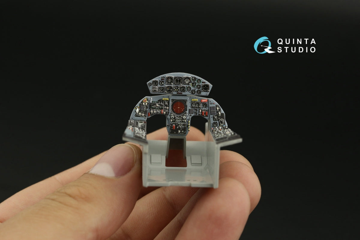 Intérieur coloré imprimé en 3D sur papier décalcomanie (Italeri) pour F-104J (Quinta Studio QDS-32188) (petite version) 1/32 – image 8
