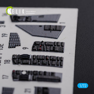 KELIK K72111 F-15E interior 3D decals for Academy kit 1/72 – immagine 6