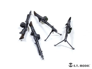 E.T. Model P35-217 WWII German Mg42 Machinegun &amp;amp; Ammo Box ( 3D Print ) 1/35 – imagen 4
