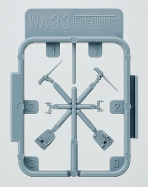 Fine Molds WA33 USNAVY Canon de calibre 5&amp;quot;/38 (montage ouvert) 1/700 – image 2