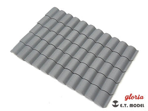 E.T. Model P35-205 WWII Roof Tiles Pantile Type 1/35 ( dachówki ) – imagen 2