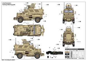Trumpeter 00931 US Mauxxpro MRAP 1/16 – zdjęcie 3