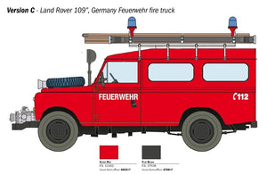 Italeri 3660 LAND ROVER FIRE TRUCK 1/24 – imagen 5