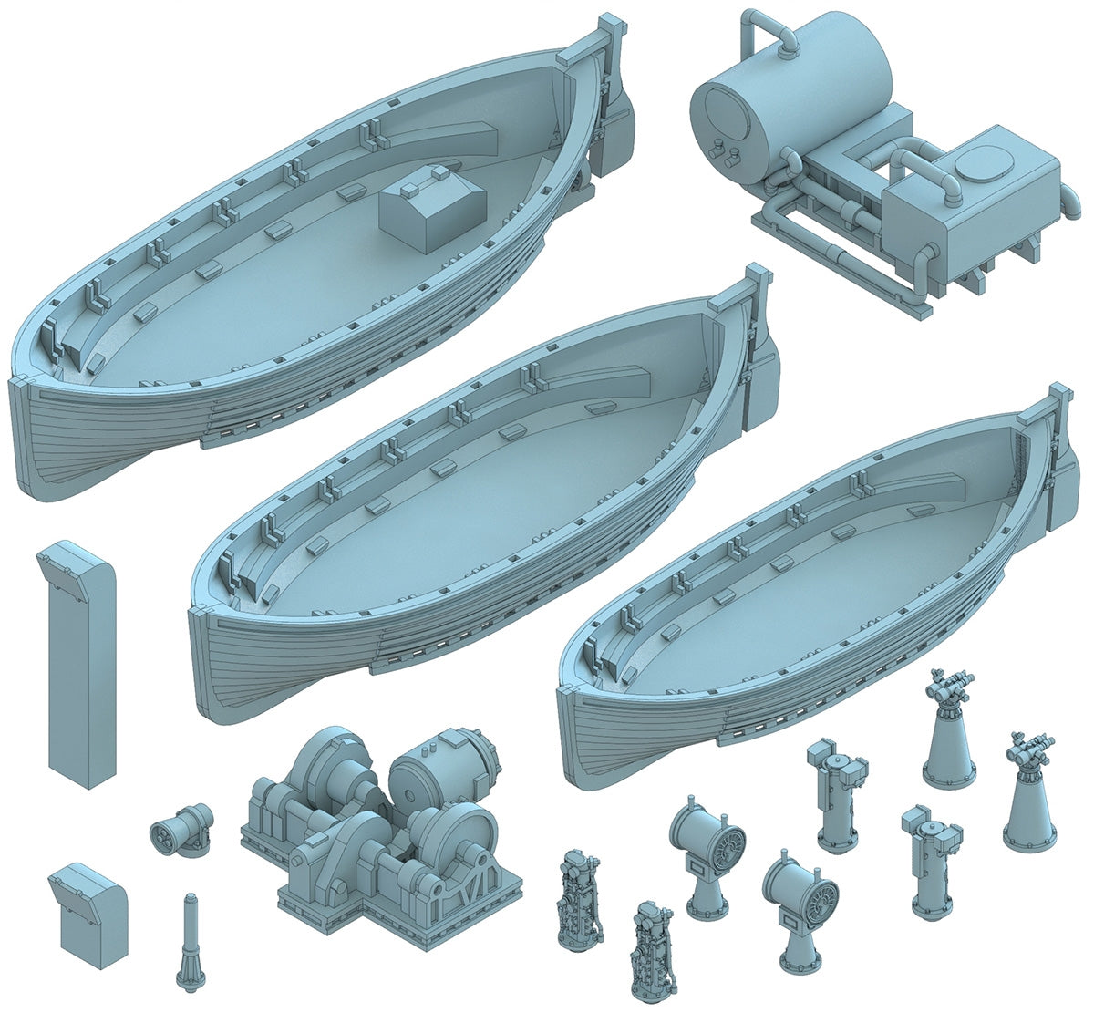 Hasegawa HP001 Antarctic research ship Soya Second Antarctic expedition 1/250 – zdjęcie 13