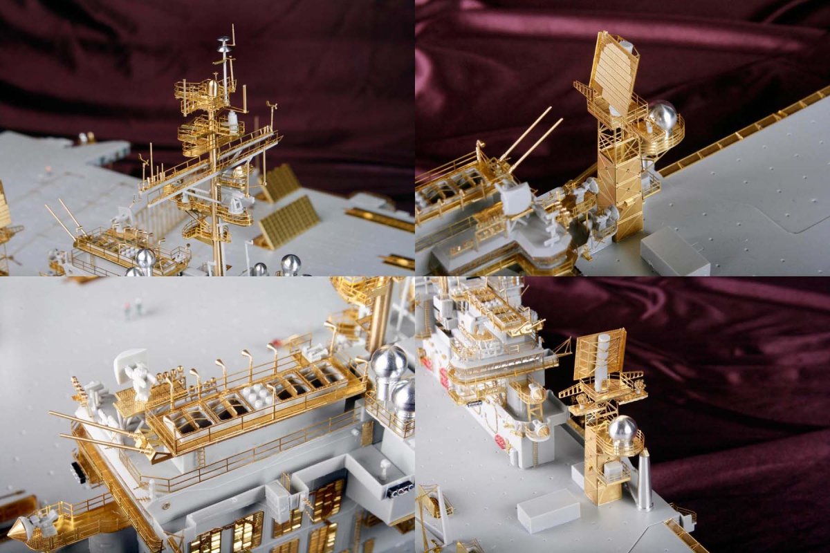 MK1 Design MS-35041 CV-63 Kitty Hawk Detail-UP 1/350 – imagen 11