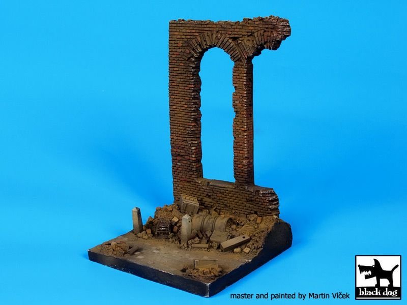 Black Dog D35046 Factory ruin base 1/35 – imagen 3