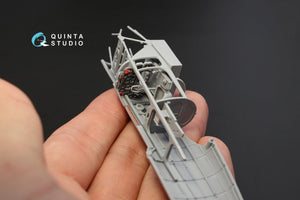 Intérieur imprimé en 3D et coloré sur papier décalcomanie Quinta Studio QD48066 La-5FN (pour kit Zvezda) 1/48 – image 5
