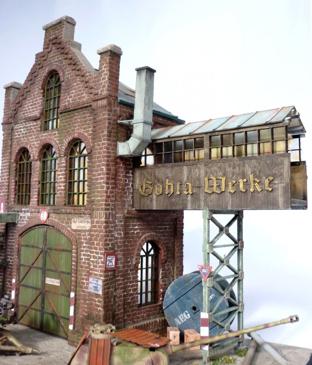 RT-Diorama 35288 Diorama-Base: &amp;quot;Gohta Werke&amp;quot; 1/35 – imagen 9