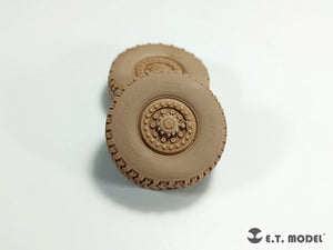 E.T. Model P35-127 Modern U.S. M142 High Mobility Artillery Rocket System（HIMARS）Sagged Wheels for Trumpeter kit 1/35 – imagen 4