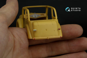 Quinta Studio QD35082 1937 Opel Olympia 3D-Printed &amp;amp; coloured Interior on decal paper (Bronco) 1/35 – zdjęcie 9