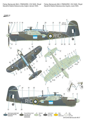 Special Hobby 72343 Fairey Barracuda Mk. II Pacific Fleet 1/72 – Bild 4