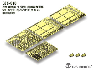 E.T. Model E35-018 WWII Soviet JSU-152/JSU-122 Basic (For DRAGON Kit) 1/35