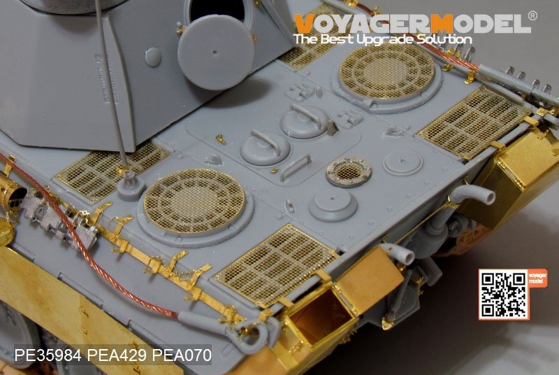 Voyager Model PE35984 WWII German Panther A Tank Early version Basic For TAKOM 2097 1/35 – immagine 5