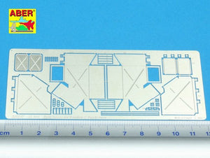 Aber 35A091 Rear boxes for Panther tanks and Jagdpanter self proppeled-gun 1/35 – imagen 2