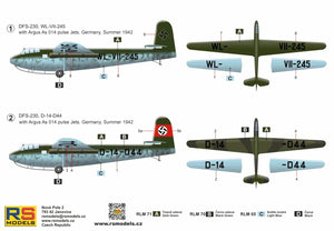 RS Models 94030 DFS-230 with Argus Pulse Jets 1/72 – Bild 2