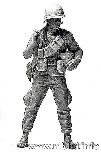 Master Box 3599 US Marines &amp;quot;Patrolling&amp;quot; (Vietnam War series) 1/35 – imagen 7