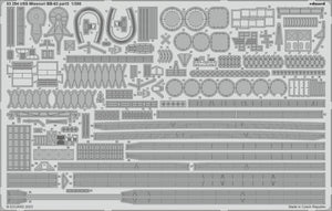 Eduard BIG5368 USS Missouri BB-63 Hobby Boss 1/350 – imagen 4
