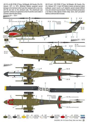 Special Hobby 32082 AH-1G Cobra ‘Early Tails over Vietnam’ Hi-Tech Kit 1/32 – immagine 6