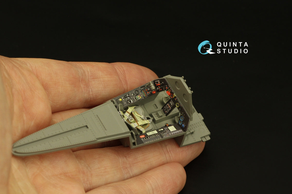 Quinta Studio QD35101 FW 190A-6 3D-Printed &amp;amp; coloured Interior on decal paper (Border Model) 1/35 – imagen 9
