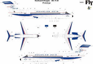 Fly 14418 DC 9-10 Prototype 1/144
