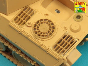 Aber 48A33 Grilles for Panther D 1/48 – image 7