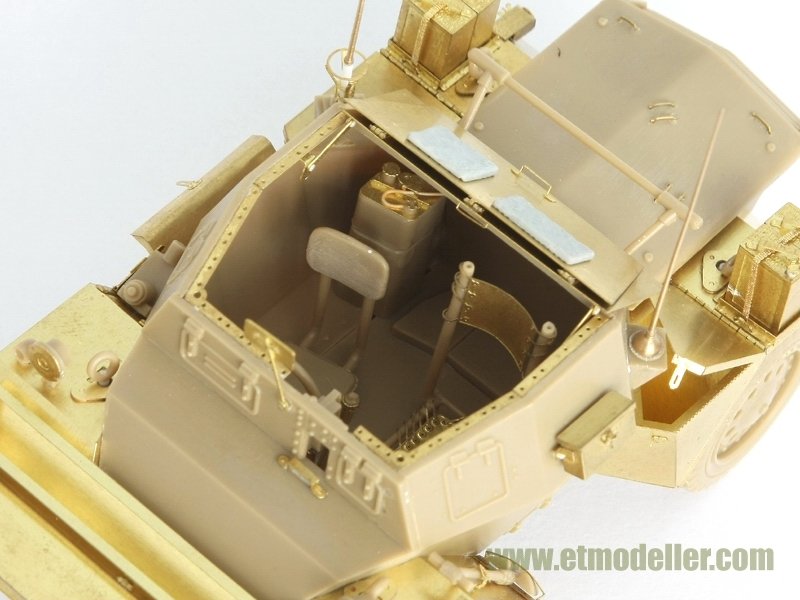 Maquette ET Model E35-001 Voiture de reconnaissance britannique DINGO Mk.II de la Seconde Guerre mondiale pour TAMIYA 35018 1/35 – image 4