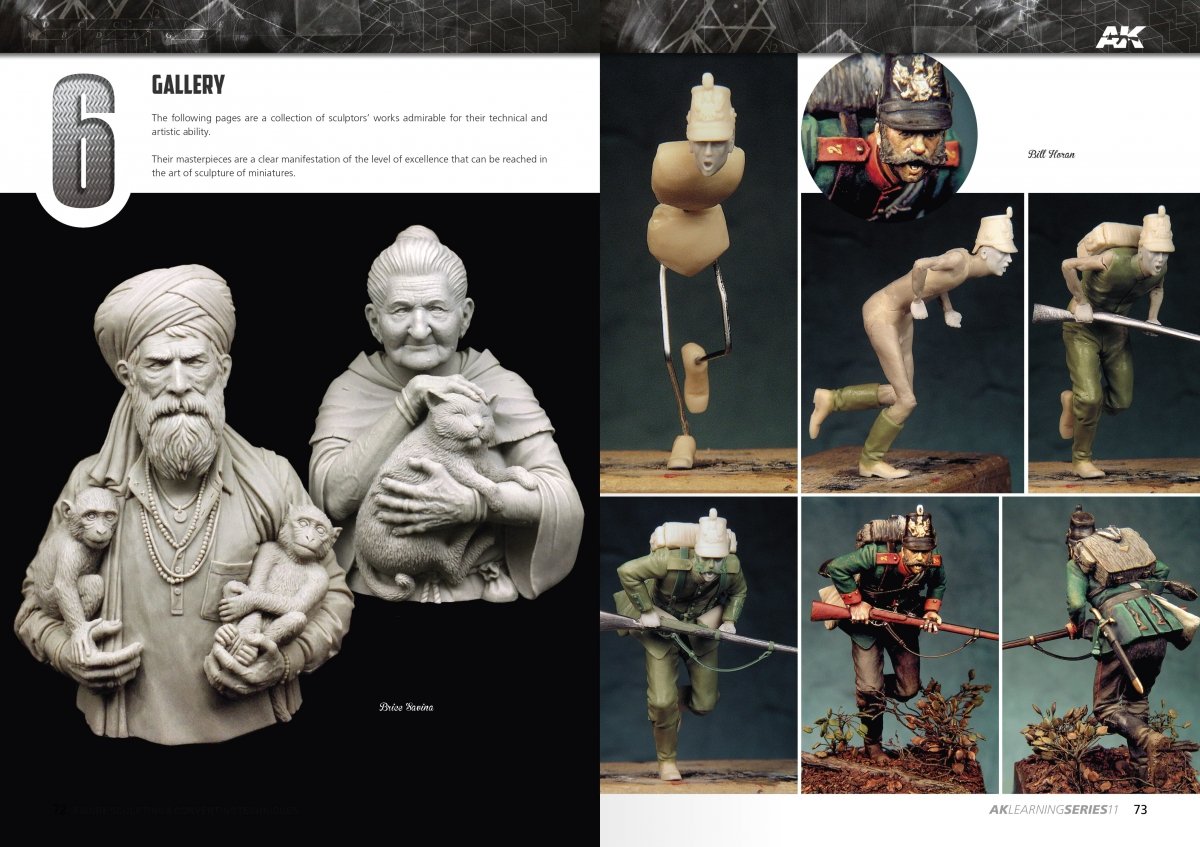AK Interactive AK512 AK LEARNING 11: FIGURE SCULPTING &amp;amp; CONVERTING TECHNIQUES EN – immagine 6