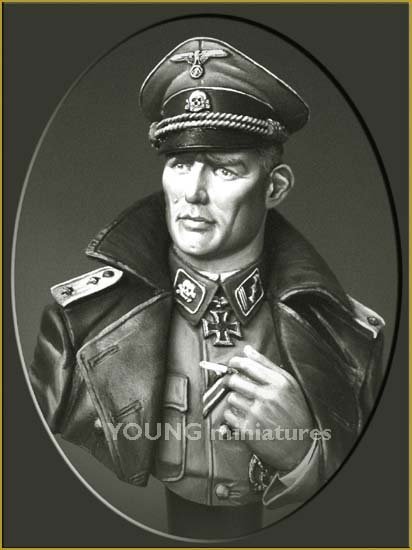 Young Miniatures YM1811 SS TOTENKOPF OFFICER WWII 1/10 – imagen 7