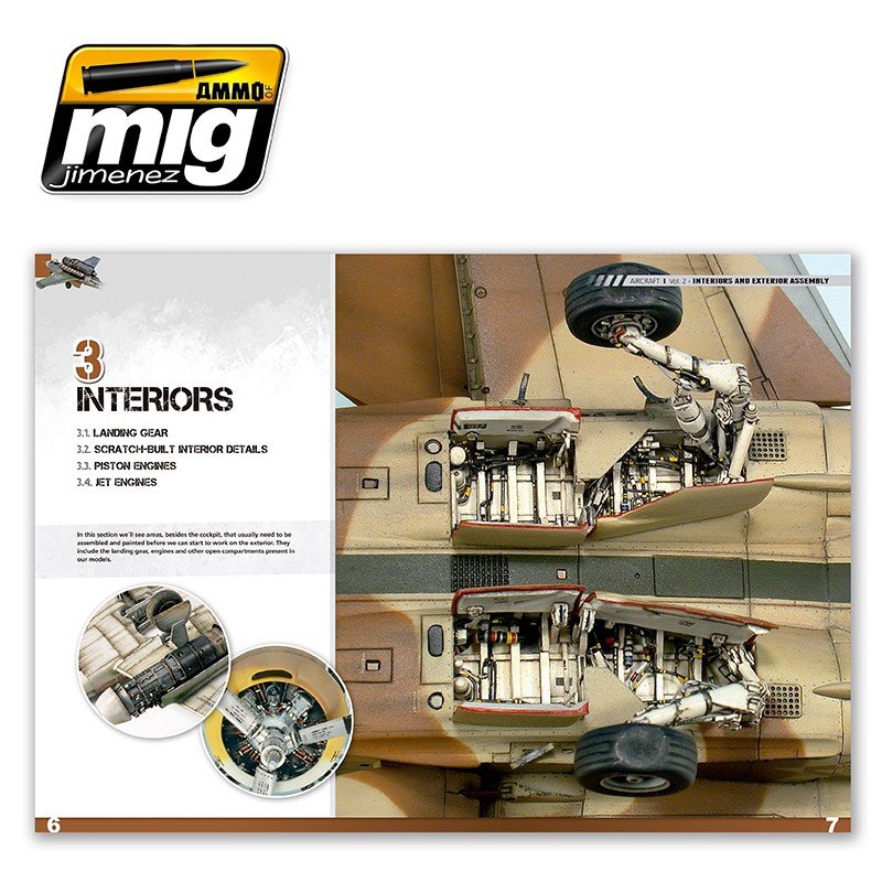 AMMO de Mig Jimenez 6051 ENCYCLOPÉDIE DES TECHNIQUES DE MODÉLISATION D&amp;#39;AVIONS VOL.2 : INTÉRIEURS ET ASSEMBLAGE (ANGLAIS) – image 3