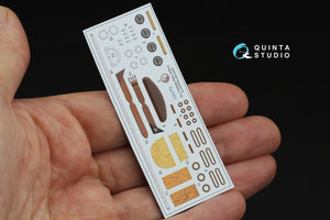 Quinta Studio QD32182 Nieuport XI 3D-Printed &amp;amp; coloured Interior on decal paper (CSM) 1/32 – imagen 3