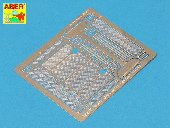 Aber 35G27 Grilles for BT-7 or BT-42 1/35 – zdjęcie 3