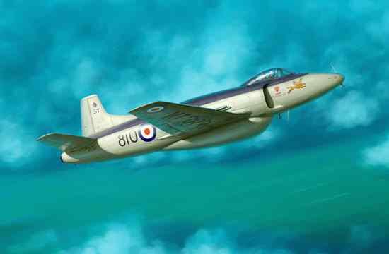 Trumpeter 02867 Supermarine Attacker FB.2 Chasseur (1/48)
