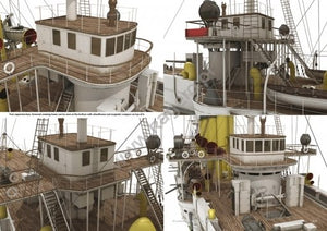 Kagero 16008 Protected cruiser Varyag EN – immagine 5