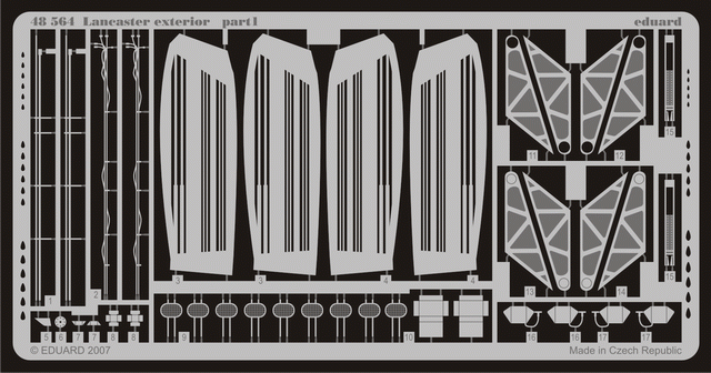 Eduard BIG4882 LANCASTER 1/48 TAMIYA – imagen 11