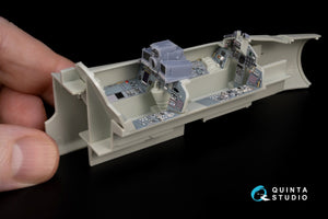 Quinta Studio QDS+48264 Tornado ECR Italian 3D-Printed coloured Interior on decal paper (Revell) (small version) (with 3D-printed resin parts) 1/48 – immagine 13