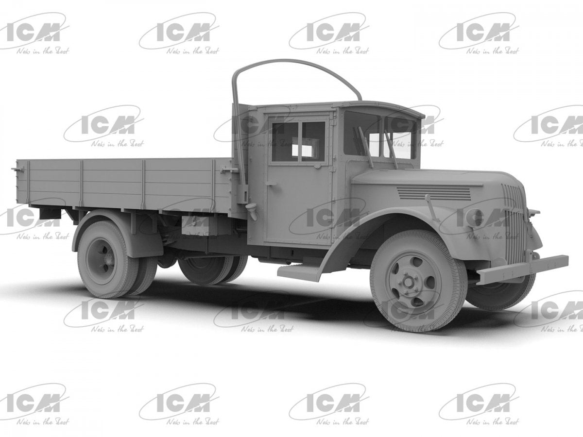 ICM 35409 V3000S Einheitsfahrerhaus WWII German Truck 1/35 – imagen 3
