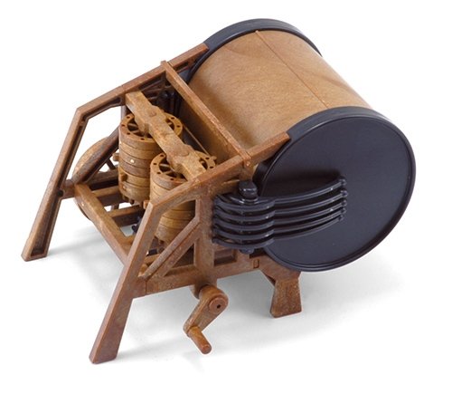 Italeri 3106 Leonardo Da Vinci Mechanical Drum – immagine 3