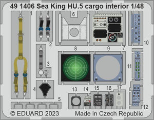 Eduard BIG49399 Sea King HU.5 AIRFIX 1/48 – imagen 6