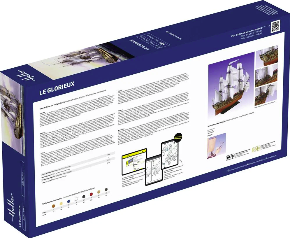 Heller 58889 Starter Kit - Le Glorieux 1/150 – Bild 2