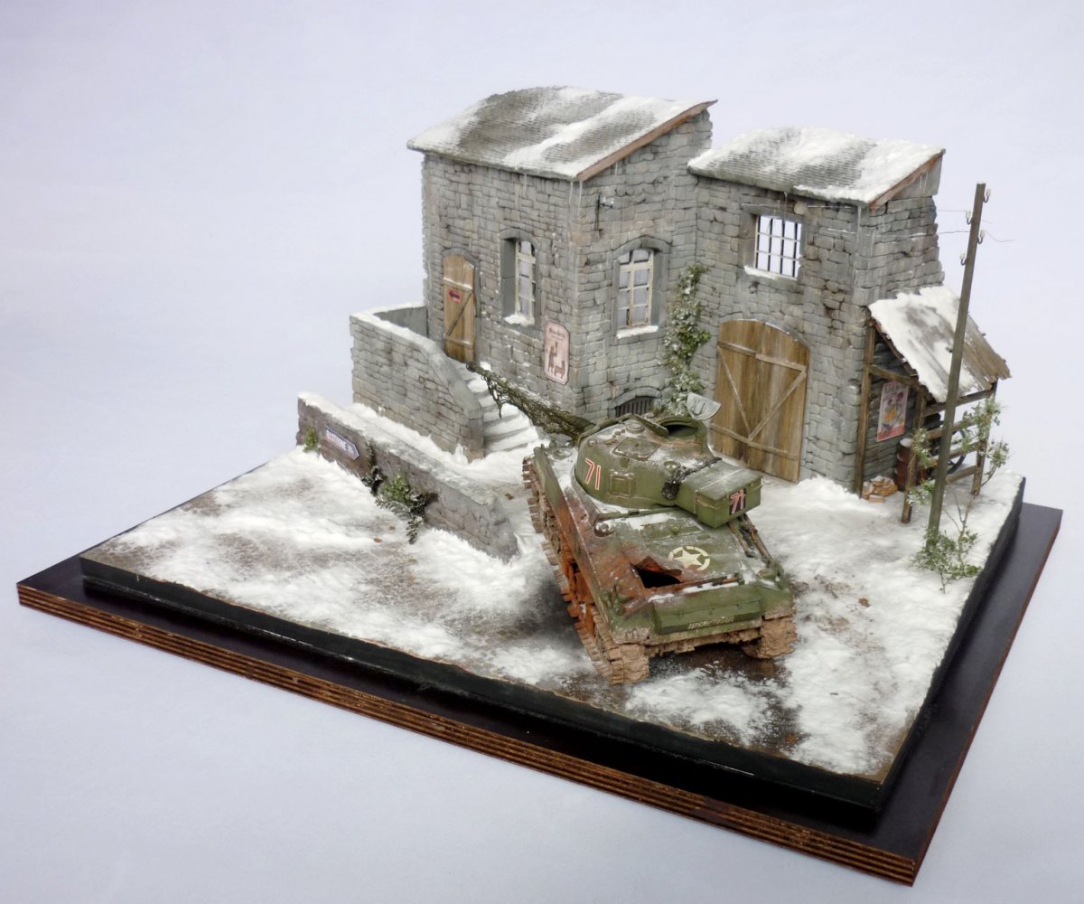 RT-Diorama 35279 Socle de diorama : Ferme des Ardennes 1/35  – image 9
