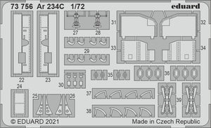Eduard 73756 Ar 234C HOBBY 2000/DRAGON 1/72 – immagine 2