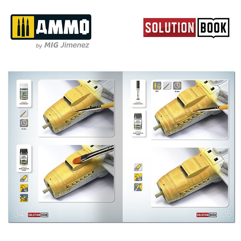 Ammo of Mig 6526 How to Paint WWII Luftwaffe Mid War Aircraft SOLUTION BOOK – imagen 5