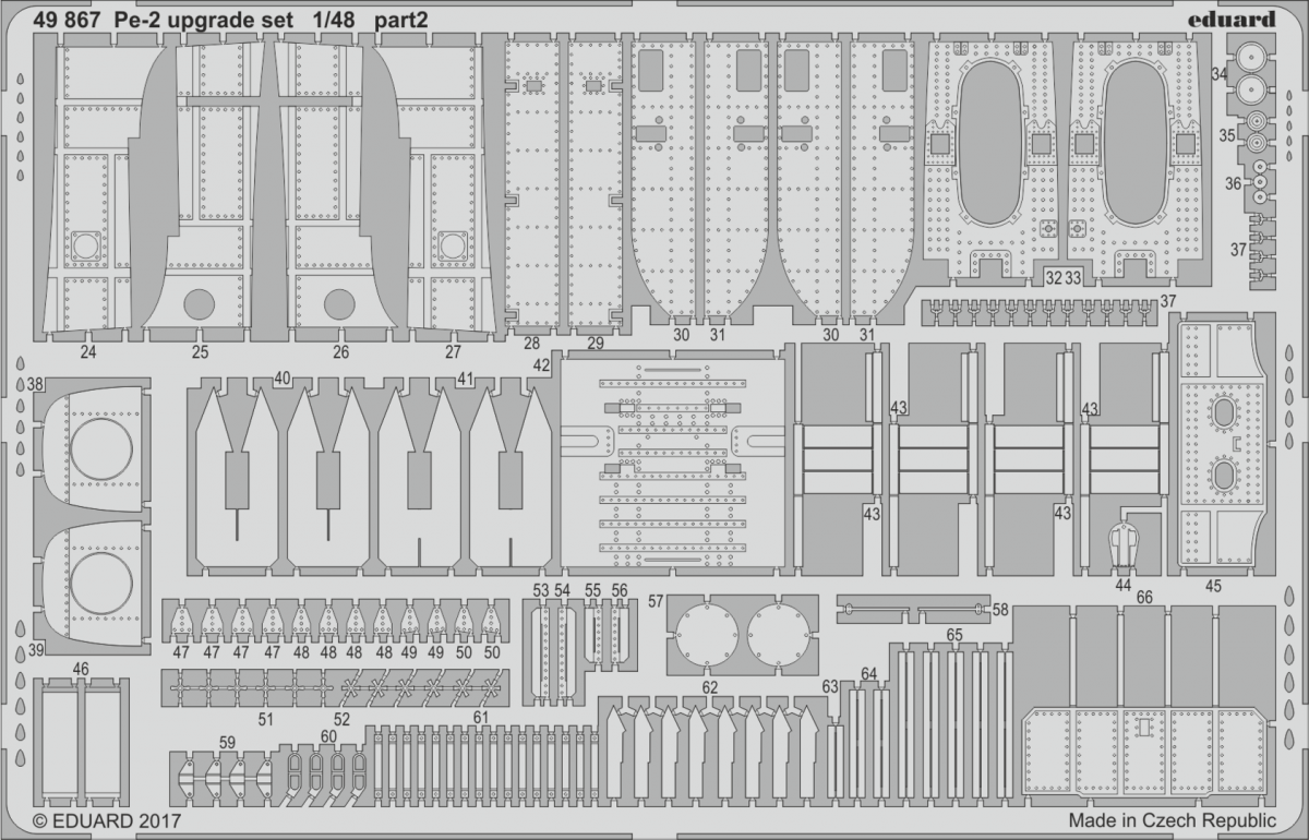 Eduard 49867 Pe-2 upgrade set EDUARD 1/48 – imagen 2