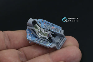 Quinta Studio QD48203 Su-27 3D-Printed &amp;amp; coloured Interior on decal paper ( Hobby Boss ) 1/48 – immagine 4